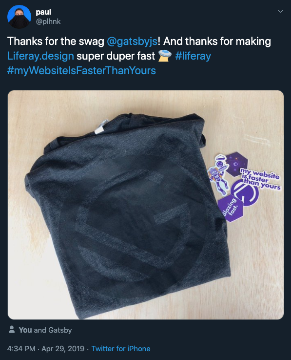 Who doesn't love free swag?